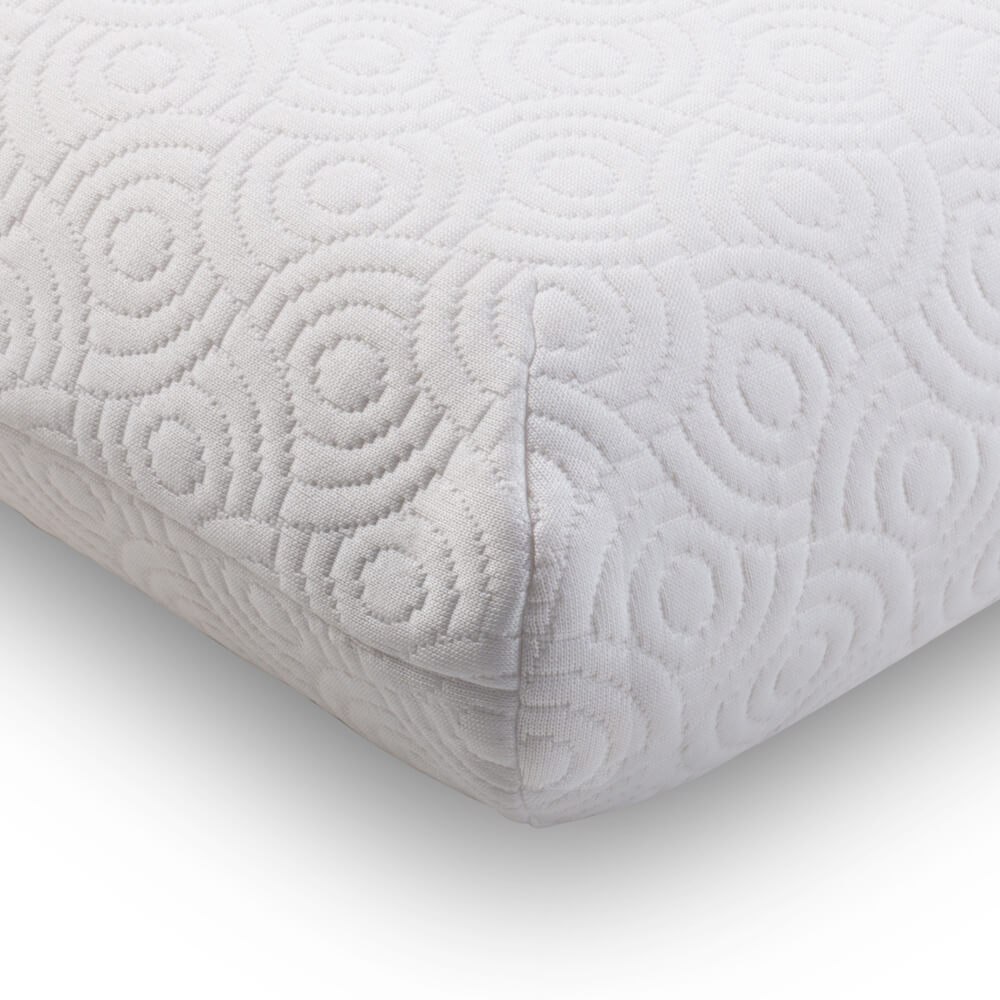 buy PU moulded memory foam pillow online – side view